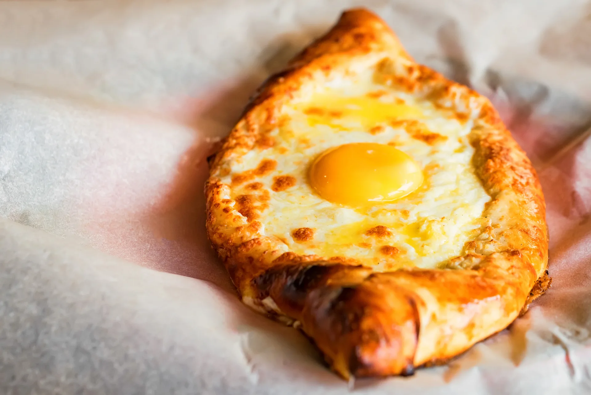 Adjarian khachapuri